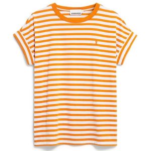 ARMEDANGELS Womens Idaara Stripes T-shirt (Dames |beige)