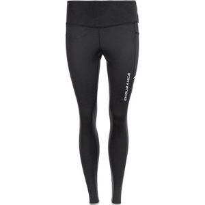 ENDURANCE Womens Energy Windblock Tights Hardlooplegging (Dames |zwart)