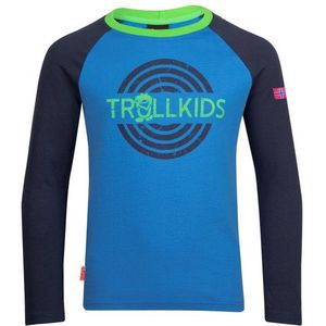 Trollkids Kids Preikestolen Longsleeve Longsleeve (Kinderen |blauw)