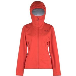 Rab Womens Kinetic 20 Jacket Regenjas (Dames |rood |waterdicht)