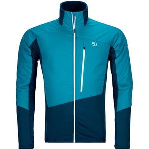 Ortovox Westalpen Swisswool Hybrid Jacket (Heren |blauw/turkoois)