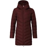 Vaude Womens Annecy Down Coat Lange jas (Dames |bruin/rood)