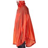 Exped - Bike + Hike Poncho UL Dark Lava - Poncho - Rood