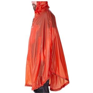 Exped - Bike + Hike Poncho UL Dark Lava - Poncho - Rood