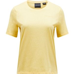 Peak Performance - Explore Logo T-shirt - Korte Mouwen - Blauw - Mix van Natuurlijke en Synthetische Vezels