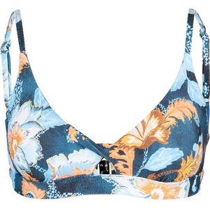 Seafolly Womens Spring Festival Twist Front Bralette Bikinitop (Dames |blauw)