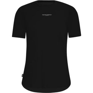 PEPPERMINT Womens Signature Short Sleeve Tee Fietsshirt (Dames |zwart)