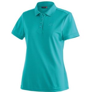 Maier Sports Womens Ulrike Poloshirt (Dames |turkoois)