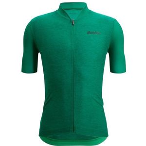 Santini Colore Puro Jersey Fietsshirt (Heren |groen)