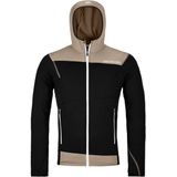 Ortovox - Fleece Light Hoody - Fleecevest - Zwart - 67% Polyester, 26% Wol, 7% Elastaan