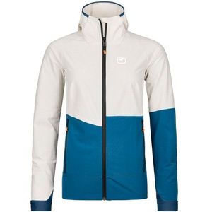 Ortovox Womens Punta Berrino Hooded Jacket Softshelljack (Dames |wit)