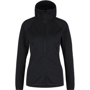 Heber Peak Womens MerinoBlend SaplingHe Zip Hoody Trui met capuchon (Dames |zwart)