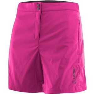 Löffler Womens Bike Shorts X-Short-E CSL Fietsbroek (Dames |roze)