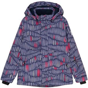 Color Kids Girls Ski Jacket AOP Ski-jas (Kinderen |blauw |waterdicht)
