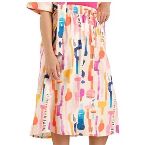 DEDICATED Womens Skirt Klippan Rok (Dames |grijs)