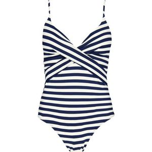 Barts - YADBOR - Badpak - Zwart - Materiaalmix met Stretch