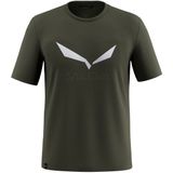 Salewa - Solidlogo Dry T-shirt - Korte Mouwen - Zacht - Sneldrogend