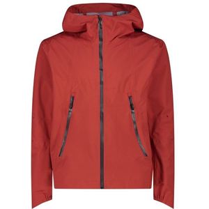 CMP Jacket Fix Hood WP Regenjas (Heren |rood |waterdicht)