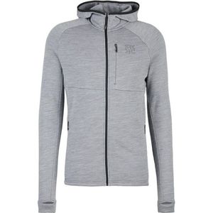 Stoic MerinoFleece240 StorforsSt Zip Hoody Merinohoodie (Heren |grijs)