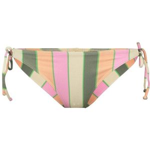 Roxy Womens Vista Stripe Tie Side Cheeky Bikinibroekje (Dames |meerkleurig)