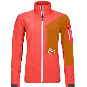 Ortovox Womens Berrino Jacket Softshelljack (Dames |rood)