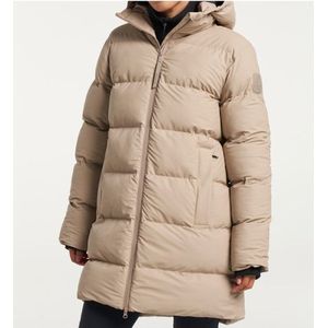 Tenson Womens Chimi Jacket Parka (Dames |beige/wit |waterdicht)