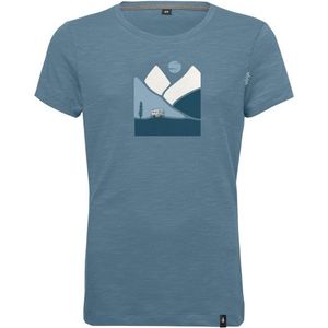 Chillaz Kids Mountain Trip T-shirt (Kinderen |blauw/grijs)