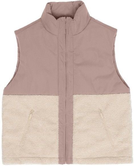 Mazine - Fleecebodywarmer - Bruin/Beige - Isolerend
