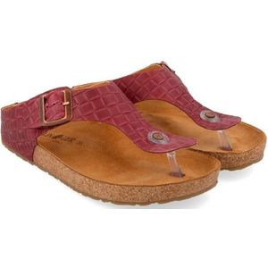 Haflinger Womens Bio Memphis Sandalen (Dames |bruin/rood)