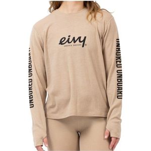 Eivy - Loose Fit MX Wool Rib Top - Merino-ondergoed - Beige