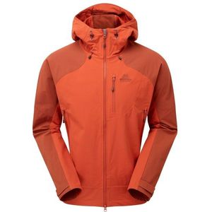 Mountain Equipment Frontier Hooded Jacket Softshelljack (Heren |rood)