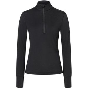 Super.natural - Tundra175 - Half Rits T-shirt - Lange Mouw - Merinowol