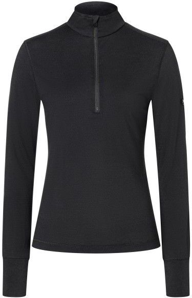 Super.natural - Tundra175 - Half Rits T-shirt - Lange Mouw - Merinowol