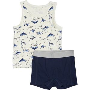 Minymo - Kids Underwear Set - Ondergoed - Wit