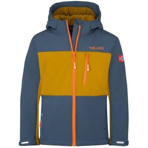 Trollkids - Bergsfjord - Softshelljack - Blauw - Kinderen
