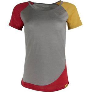 Grüezi Bag Womens Woodwool T-Shirt Lady Janeway T-shirt (Dames |grijs)