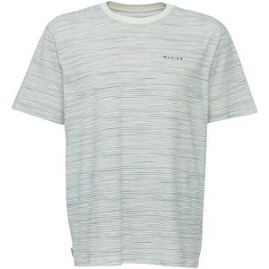 Mazine Keith Striped T T-shirt (Heren |grijs)