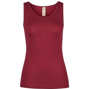 Engel Natur - Dames Hemd - Bordeauxrood - Zijde en Merino Wol