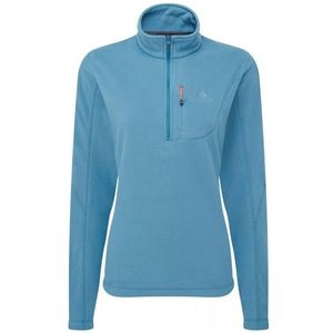 Mountain Equipment Womens Micro Zip Tee Fleecetrui (Dames |blauw)