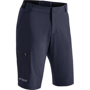 Maier Sports - Norit Short - Capri Broek - Blauw - Katoen