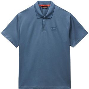 Napapijri E-Sorano S/S Poloshirt (Heren |blauw)