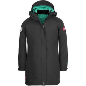 Trollkids Girls Senja 3in1 Coat Lange jas (Kinderen |zwart |waterdicht)