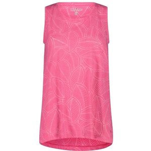 CMP Womens Sleeveless Burnout Jersey T-Shirt Top (Dames |roze)