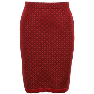 Flomax Womens Strickrock Tilda Rok (Dames |rood)