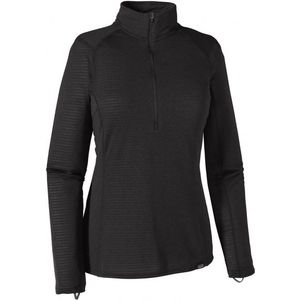 Patagonia - Capilene Thermal Weight Zip Neck - Synthetisch Ondergoed - Zwart