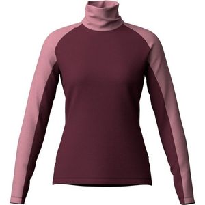 Löffler Womens Midlayer Romana Transtex Merino Merinoshirt (Dames |rood)