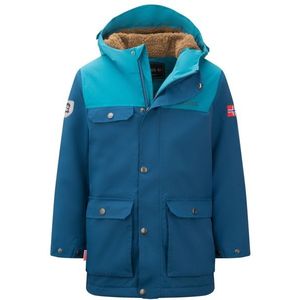 Trollkids Kids Gudvangen Jacket Parka (Kinderen |blauw |waterdicht)