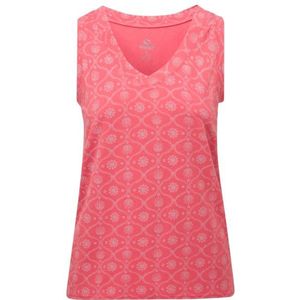 Sherpa Womens Neha V-Neck Tank Tanktop (Dames |roze)