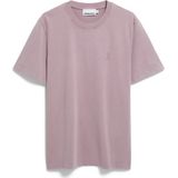 ARMEDANGELS - Iconic A Maarkos GMT Dye - T-shirt - Roze