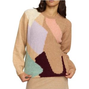 Selfhood Womens Knit Sweater Trui (Dames |beige)